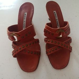 Manolo Blahnik Kitten Heel Shoes